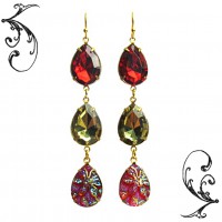 Triple Tears Rhinestone